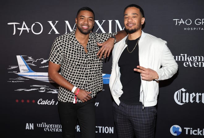 “You'll see some trolls here and there or some people say something a little bit negative about you and maybe some racist stuff here and there, but the positive stuff greatly outweighed the negatives,” Ivan Hall (left) said.