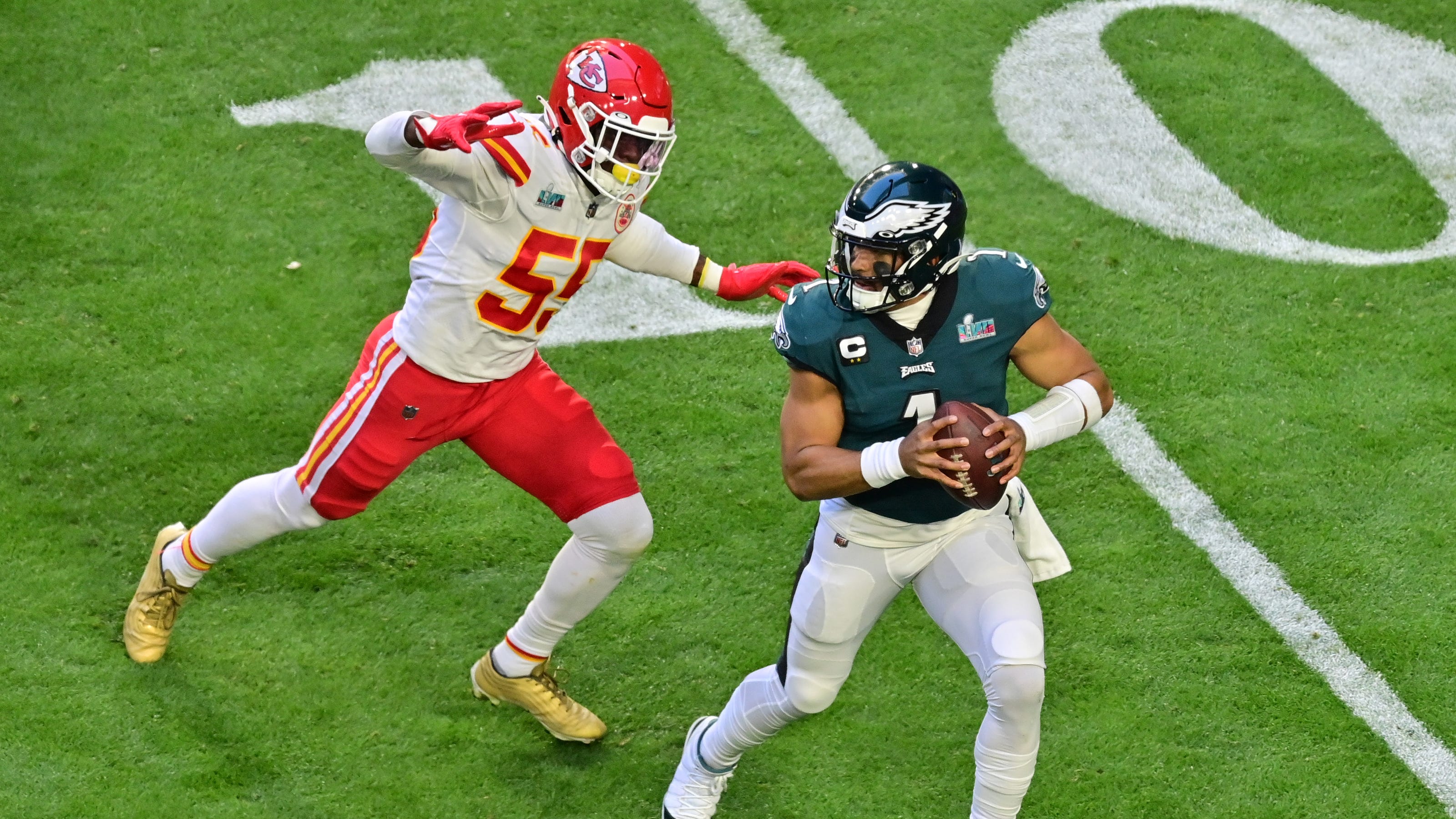 Is former Alabama QB Jalen Hurts on track to win Super Bowl 57 MVP? Is former Alabama QB Jalen Hurts on track to win Super Bowl 57 MVP?