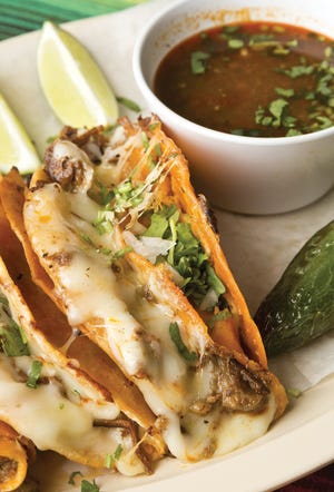 Quesabirria tacos at Tacos Don Deme, located on Murray Hill Road on Columbus’ West Side
