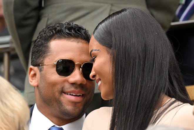 Russell Wilson is forever gushing over his wife, Ciara.