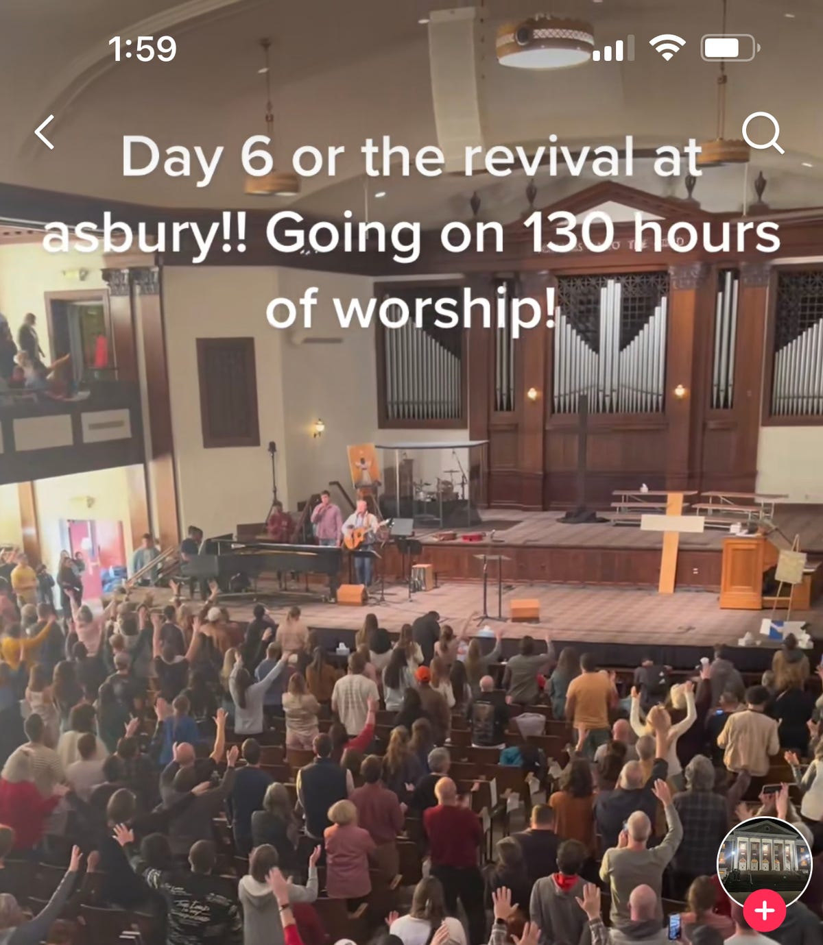 Thousands go to Asbury University revival in Kentucky as it goes viral