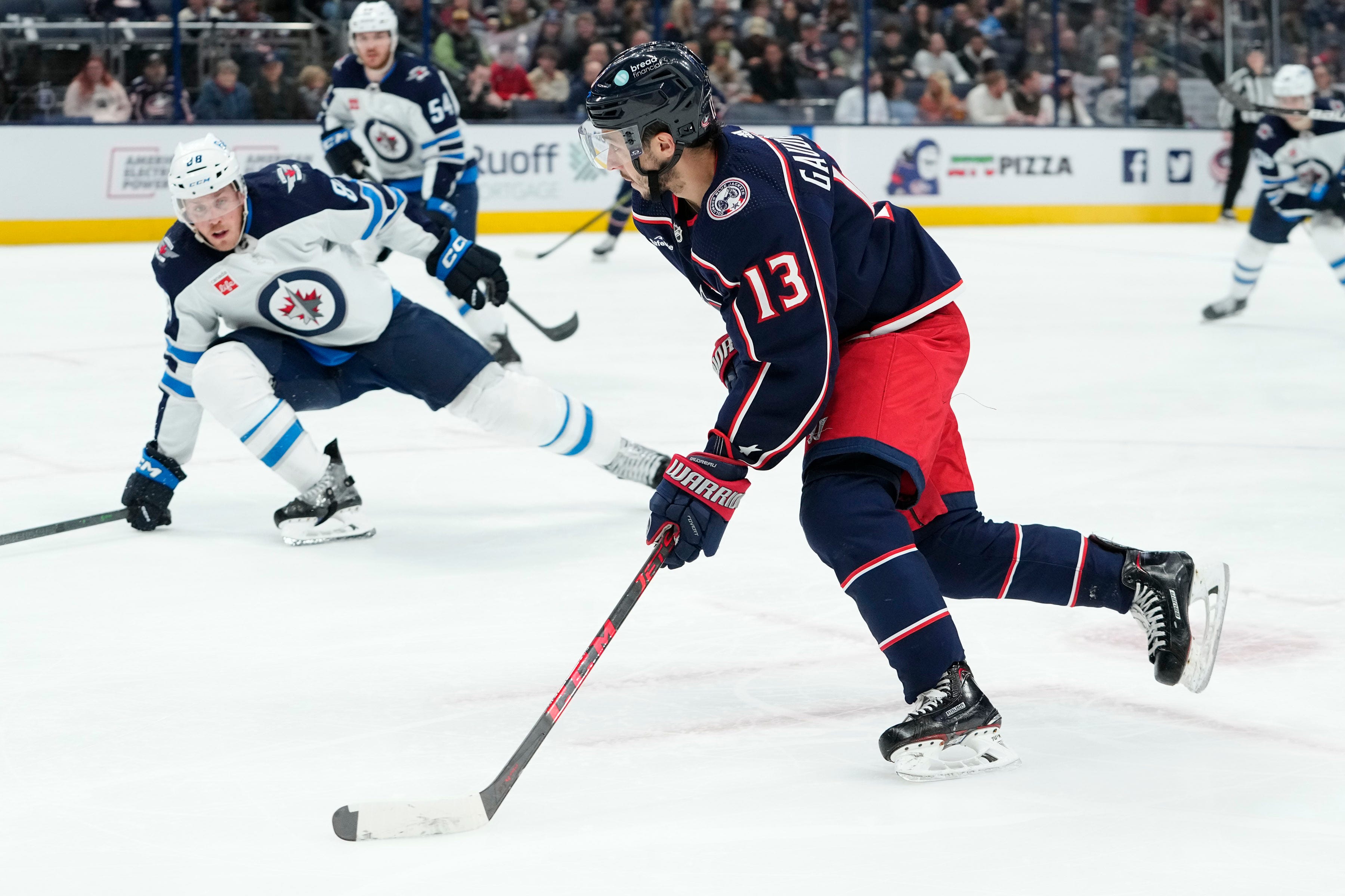 Columbus Blue Jackets star Johnny Gaudreau has ironman streak end