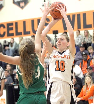 Brooklyn VanTilburg led Marcellus with 16 points in a win over Burr Oak on Monday.