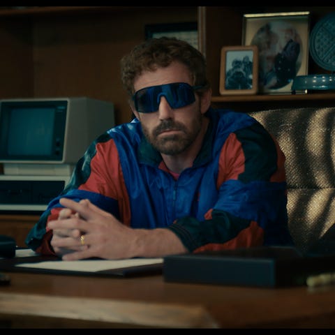 Ben Affleck as Phil Knight in "Air," courtesy of A