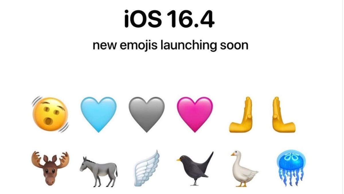 Apple's iOS 16.4 is out now. These are all the new emojis available on your iPhone
