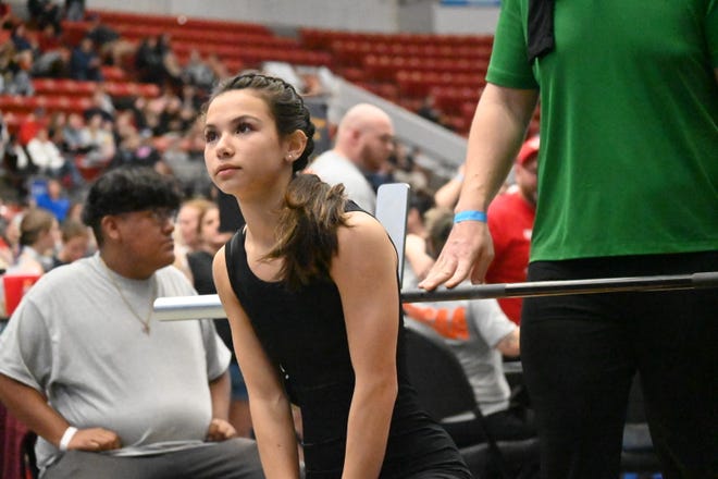 Father Lopez's Bergyn Baliton won a state title in the Olympic division.