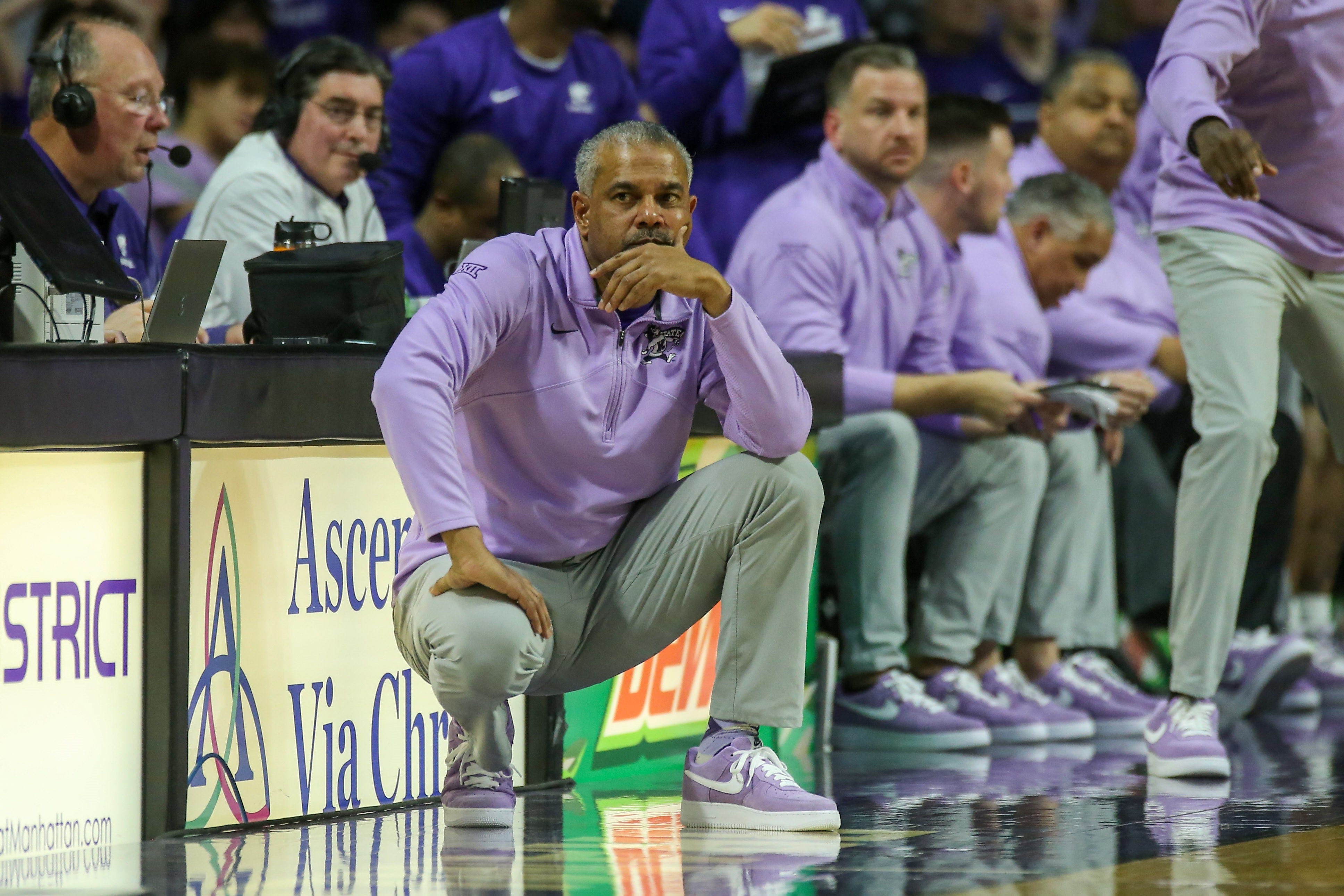 Kansas State men's basketball coach Jerome Tang reviews the season Kansas State men's basketball coach Jerome Tang reviews the season