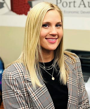 Ashley Guthrie, office manager for Coshocton Port Authority