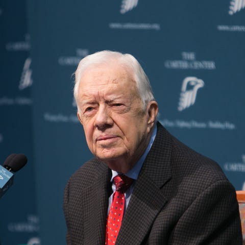 Former President Jimmy Carter discusses his cancer