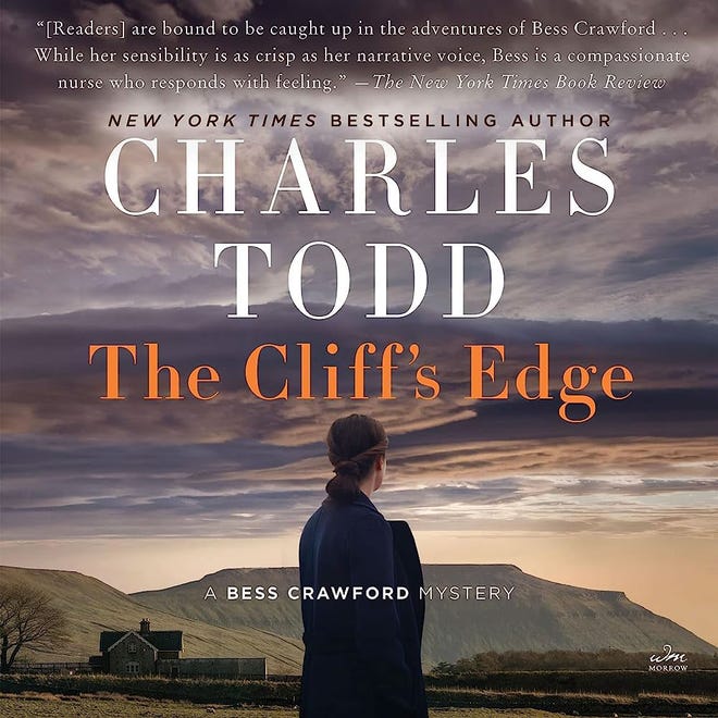 "The Cliff's Edge" is the latest mystery novel from mother-daughter writing team Charles and Caroline Todd. Caroline Todd passed in 2021.