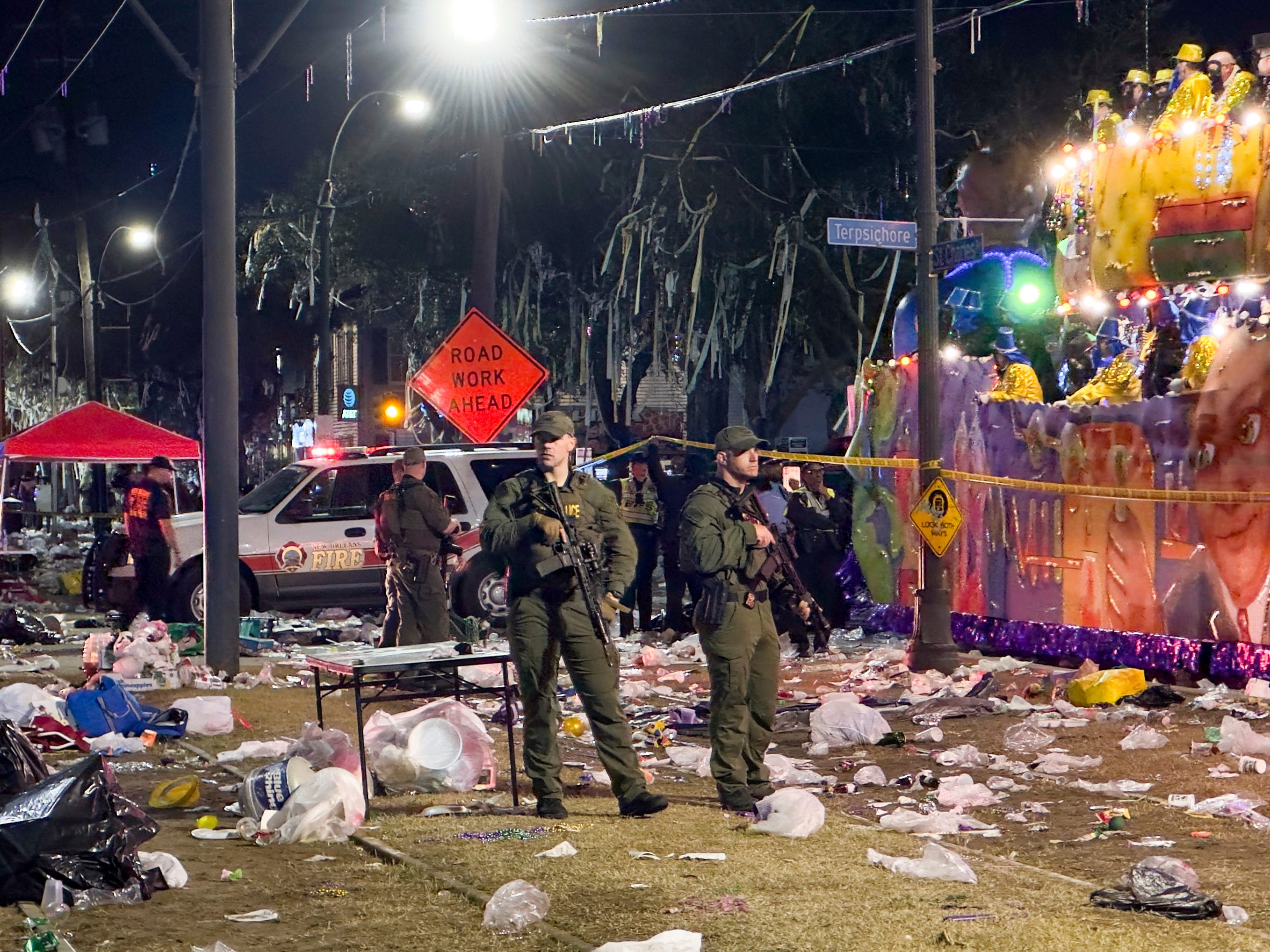 Ap Mardi Gras Shooting A Usa La