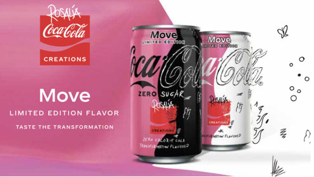 Coca-Cola Move: New Coke flavor released with Rosalía
