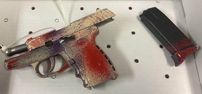 Authorities say a 6-year-old Raceland boy died Wednesday night after he and his brother were playing with this handgun and it fired a shot. The Lafourche Sheriff's office released a photo of the gun Thursday.