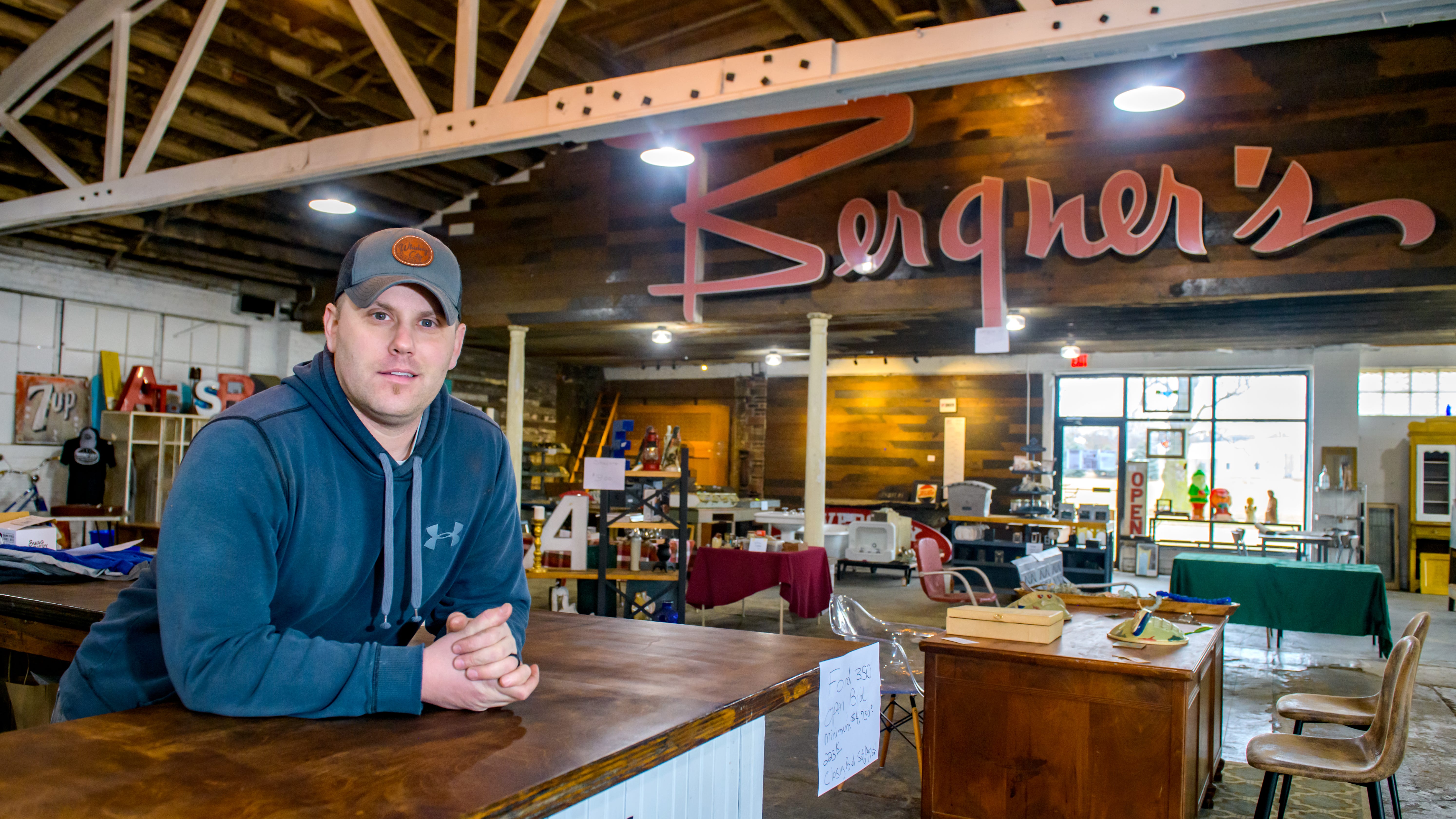 Bill Sullivan, a full-time Peoria firefighter and part-time salvage expert, has owned and operated Whiskey City Architectural Salvage for seven years. He's decided to hang up his treasure-hunting hat and close down the shop to spend more time with his family.