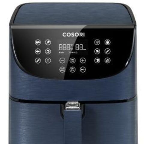 The recalled Cosori air fryers come in black, blue