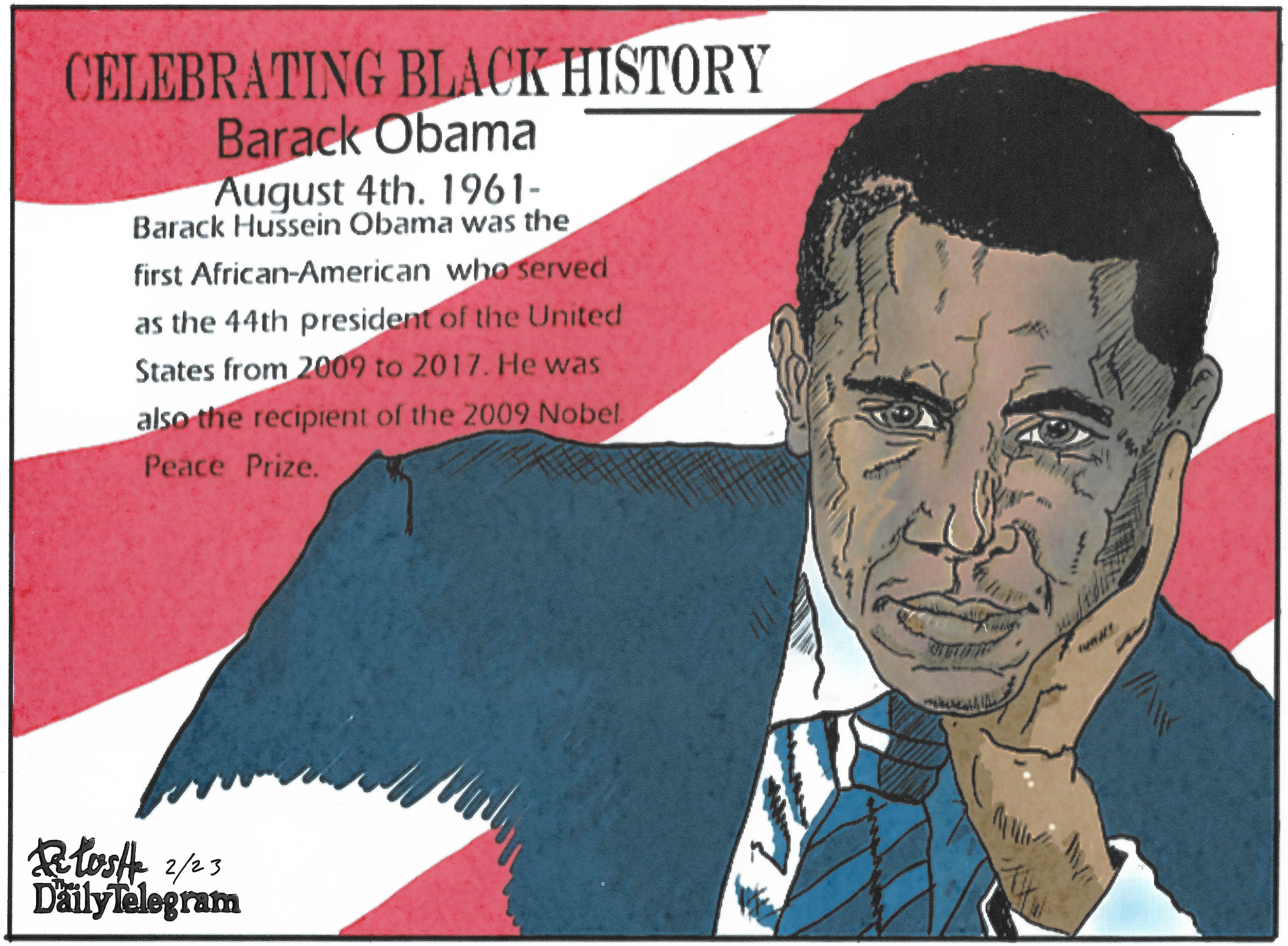 Bruce Petush: Celebrating Black history: Barack Obama Bruce Petush: Celebrating Black history: Barack Obama