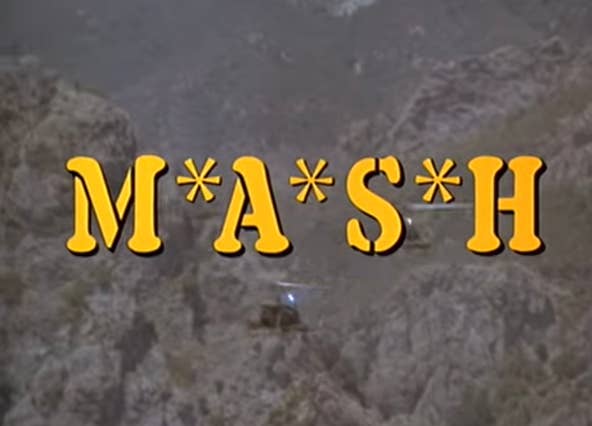 Screenshot of the opening of M*A*S*H.