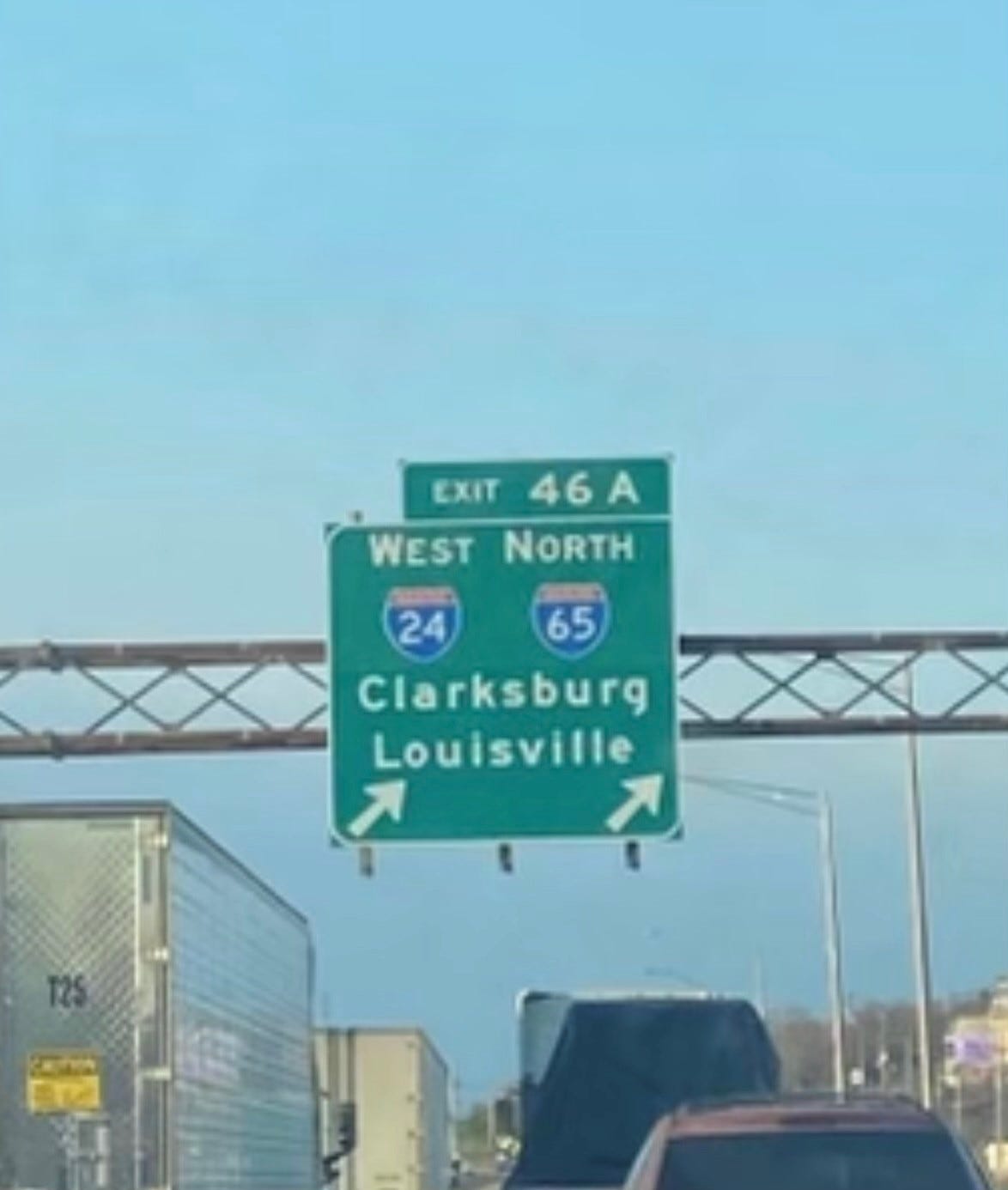 I-24 to Clarksburg? Not exactly. TDOT fixes sign error