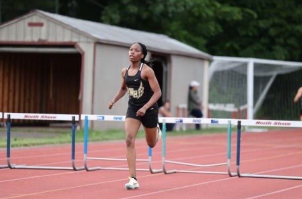 Gloria Guerrier, a graduate of West Hempstead Secondary School. Gloria earned a GPA of 105.3 and was named 2023 valedictorian. She will be attending Yale University.