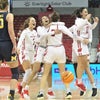 'To be able to have a Senior Day end like this ... it’s just incredible': Wisconsin women's basketball upsets No. 12 Michigan in Big Ten finale