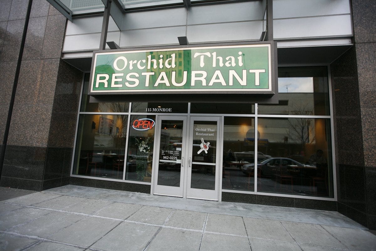 Downtown Detroit's 'Orchid Thai' restaurant closing suddenly after 18 years