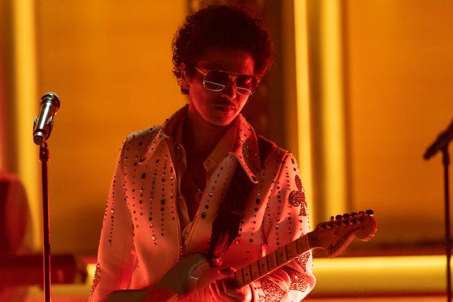 Tribute show Earth To Mars: The Bruno Mars Experience will tour to Milton Theatre on Friday, June 30. Bruno Mars (pictured) performs at the 64th annual GRAMMY awards on April 3, 2022 in Las Vegas, Nevada.
