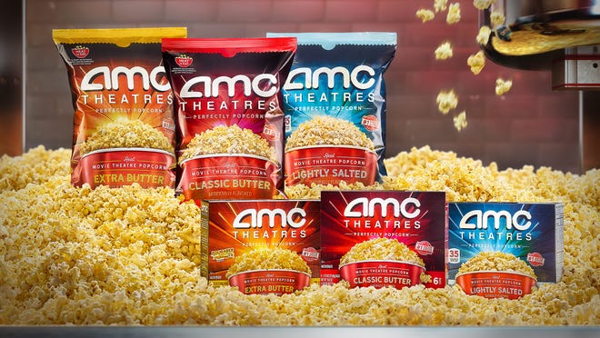 Le pop-corn AMC arrive au week-end des Oscars Walmart avec une nouvelle ligne à domicile