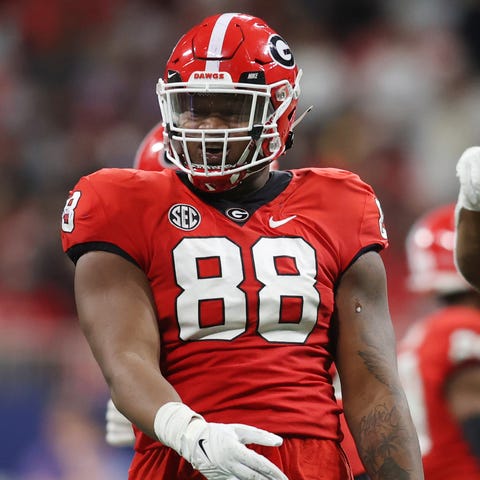 Georgia Bulldogs defensive lineman Jalen Carter is
