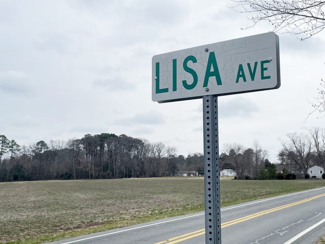 Burton Banks and Melissa Schrock's land dispute takes place off Lisa Avenue in Ocean View.