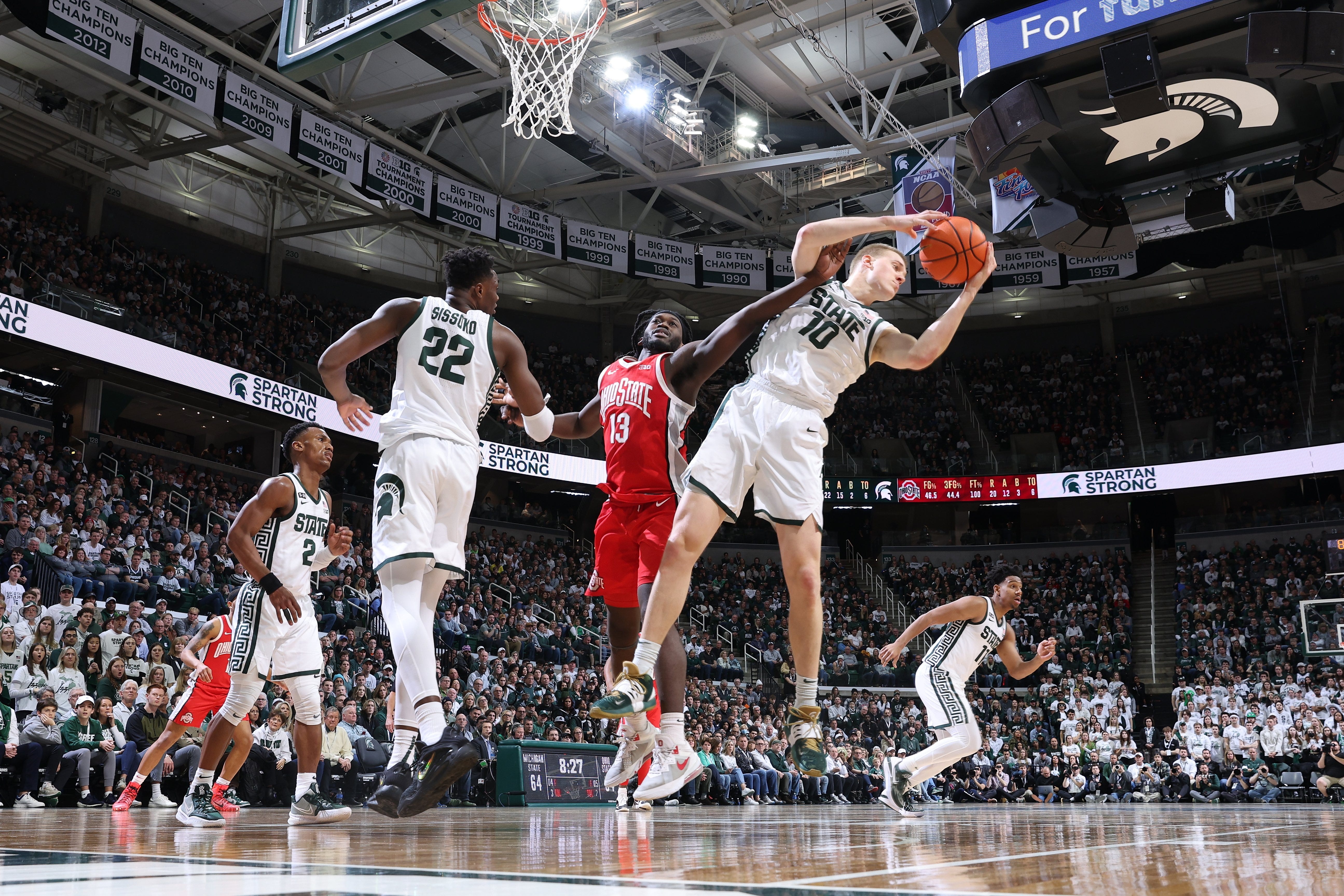 2023 Big Ten basketball tournament schedule: Here's who Michigan, MSU face in Chicago