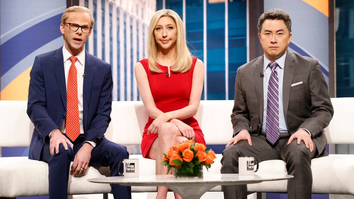 “SNL” is a parody of Fox News, the Dominion vote lawsuit, and hosts Travis Kelce