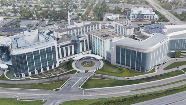 OhioHealth to build $600 million facility at Riverside