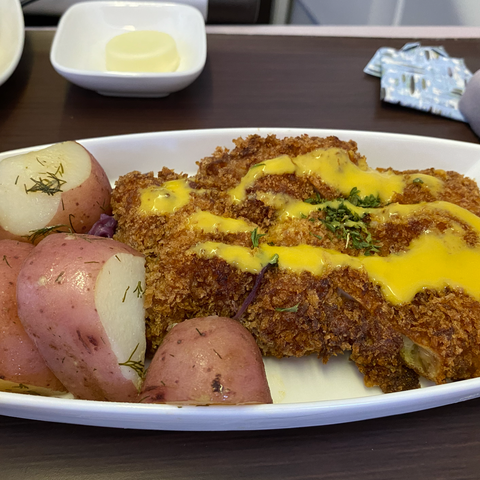At Fête Hawaii, Chef Robynne Maii serves schnitzel