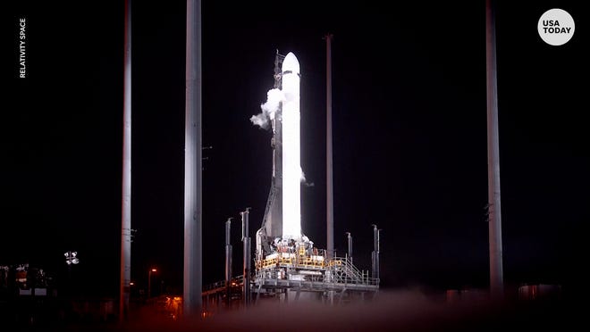 Relativity Space Scrubs intentó el lanzamiento de un cohete impreso en 3D el sábado