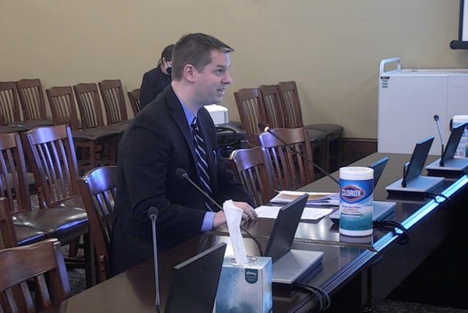 Northwestern University Pritzker School of Law professor Mark Kugler testified before the House Judiciary Committee on Wednesday, March 8, 2023 regarding House Bill 2123.