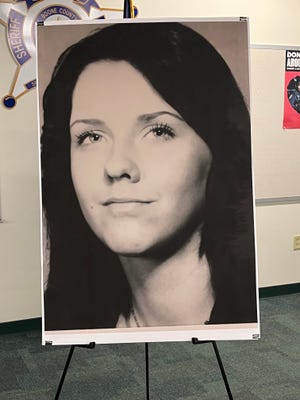The Boone County Sheriff’s Office had identified a suspect in the killing of 16-year-old Carol Sue Klaber, whose body was found in a roadside ditch in June 1976.
