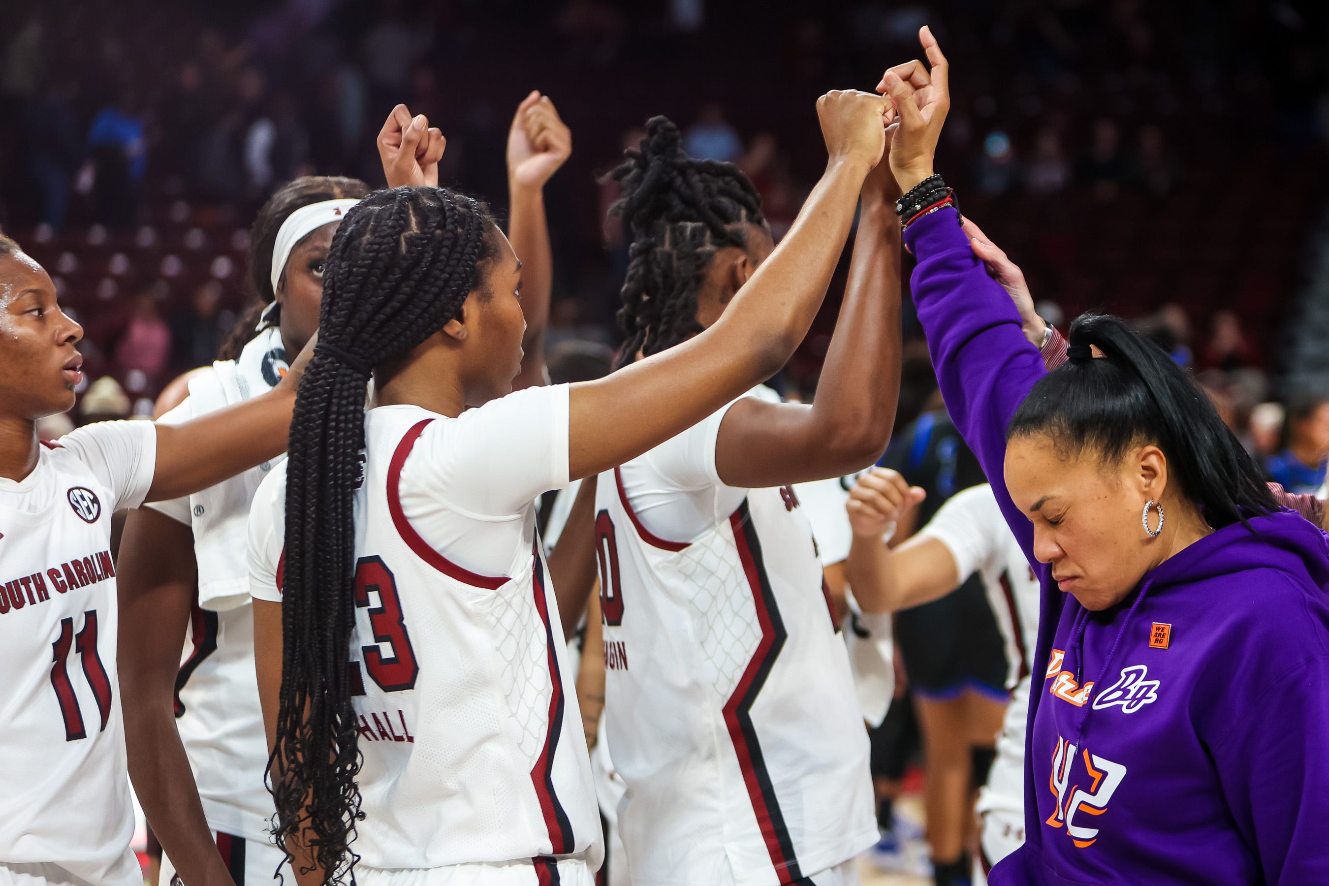 Dawn Staley, South Carolina women's basketball coach, on