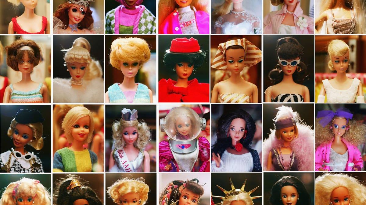 This combination photo shows Barbie in various incarnations at Leuralla NSW toy and railway museum, as the iconic doll approaches her 50th birthhday May 18, 2007 in Sydney, Australia. First launched at the New York Toy Show in 1959, Barbie has now become the largest selling toy ever produced. Barbie has worn the outfits of the great designers such as Dior, Ralph Lauren, Armani, Versace and many others, and has seen a career of almost 50 years of dramatic social, cultural   and political changes.  