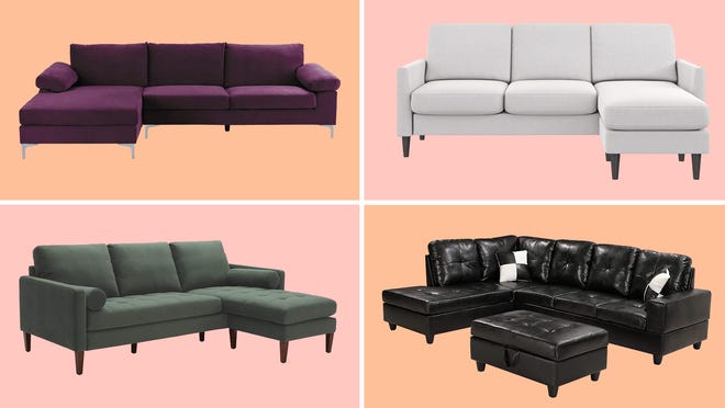 The best sectional sofa sets on Amazon: cozy and attractive seats for relaxing year-round.