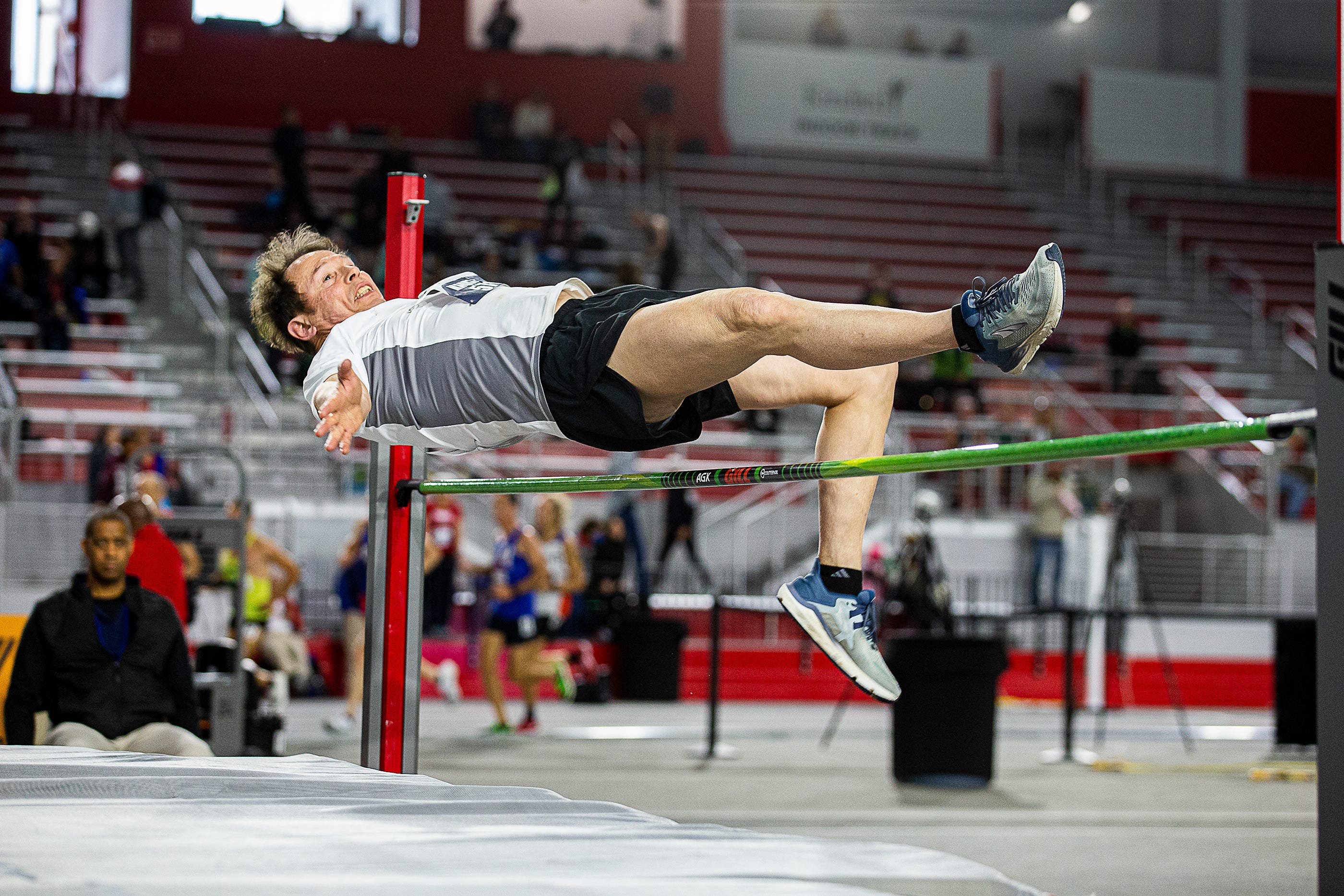 Photos: Athletes hit the track for the 2023 USATF Masters Indoor ...