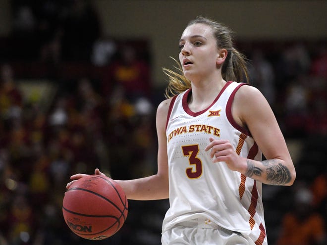 Iowa State guard Denae Fritz has entered the transfer portal since the end of the season.