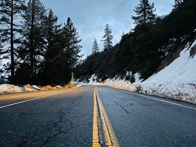 San Bernardino County officials announced that the majority of routes in the San Bernardino Mountains were reopened for public travel, a message which was not well received by many.