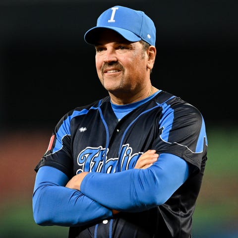 TAICHUNG, TAIWAN - MARCH 09: Manager Mike Piazza #