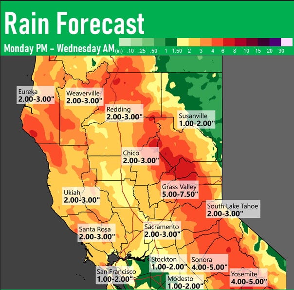 recent rainfall totals recent rainfall totals