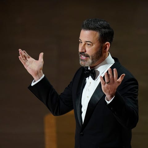 Jimmy Kimmel delivers the opening monologue at the