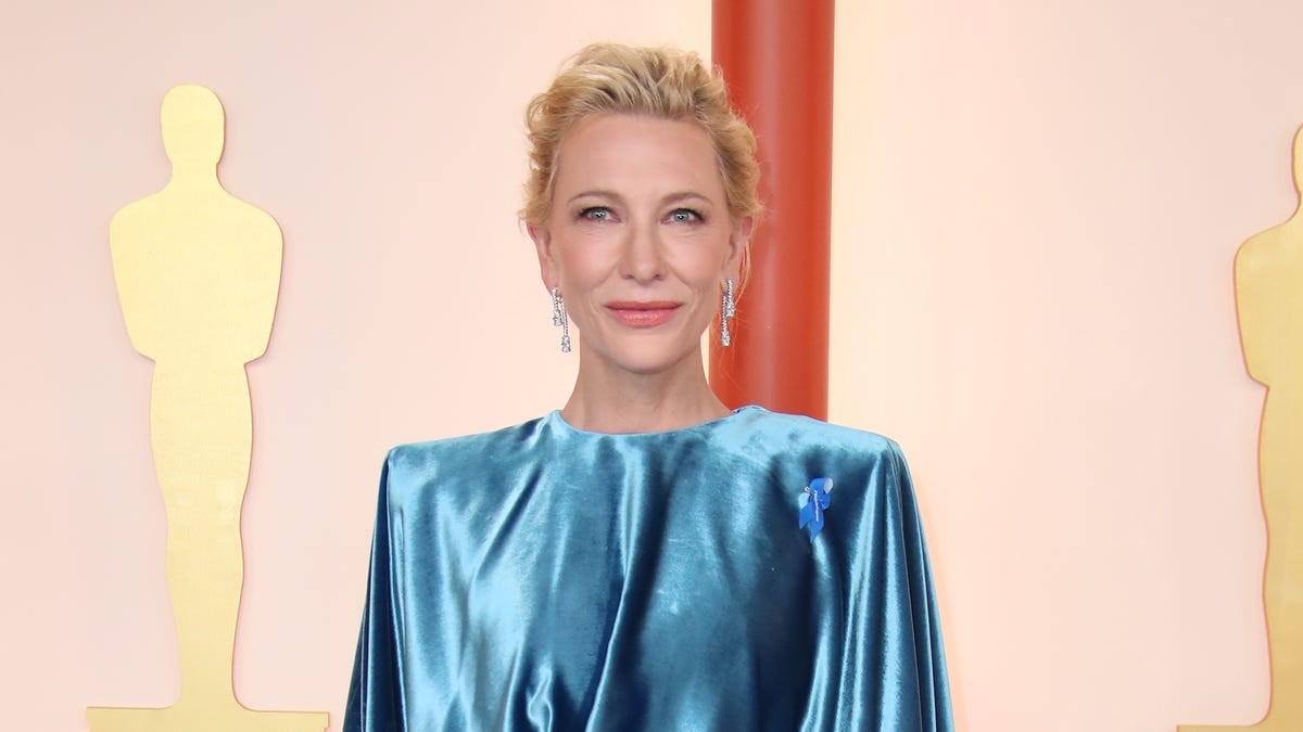 Blue ribbons at the Oscars: Why did Cate Blanchett, celebs wear them? - USA TODAY