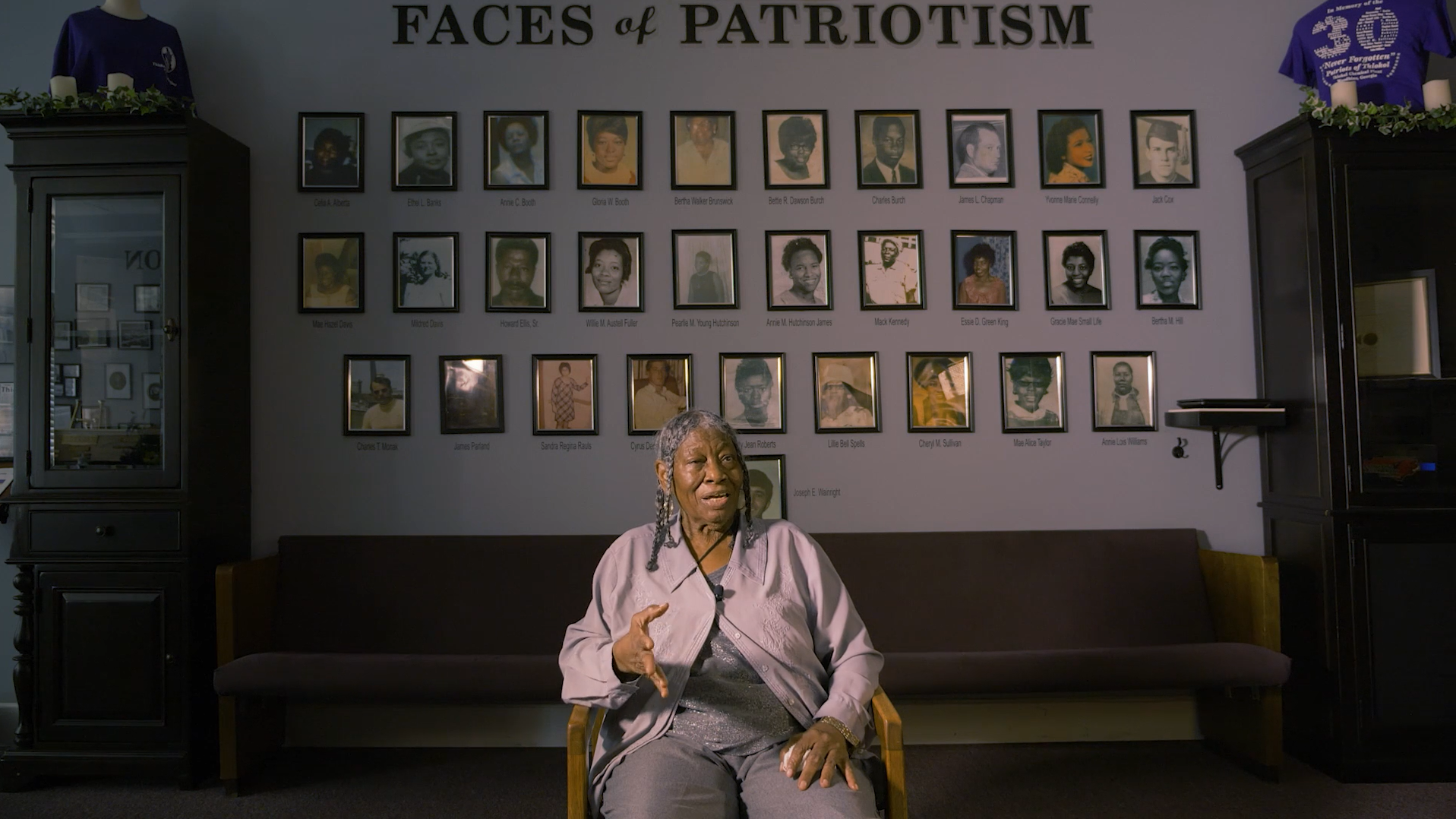 Lucille Washington Everette speaking in the 'Remembering Woodbine' documentary.