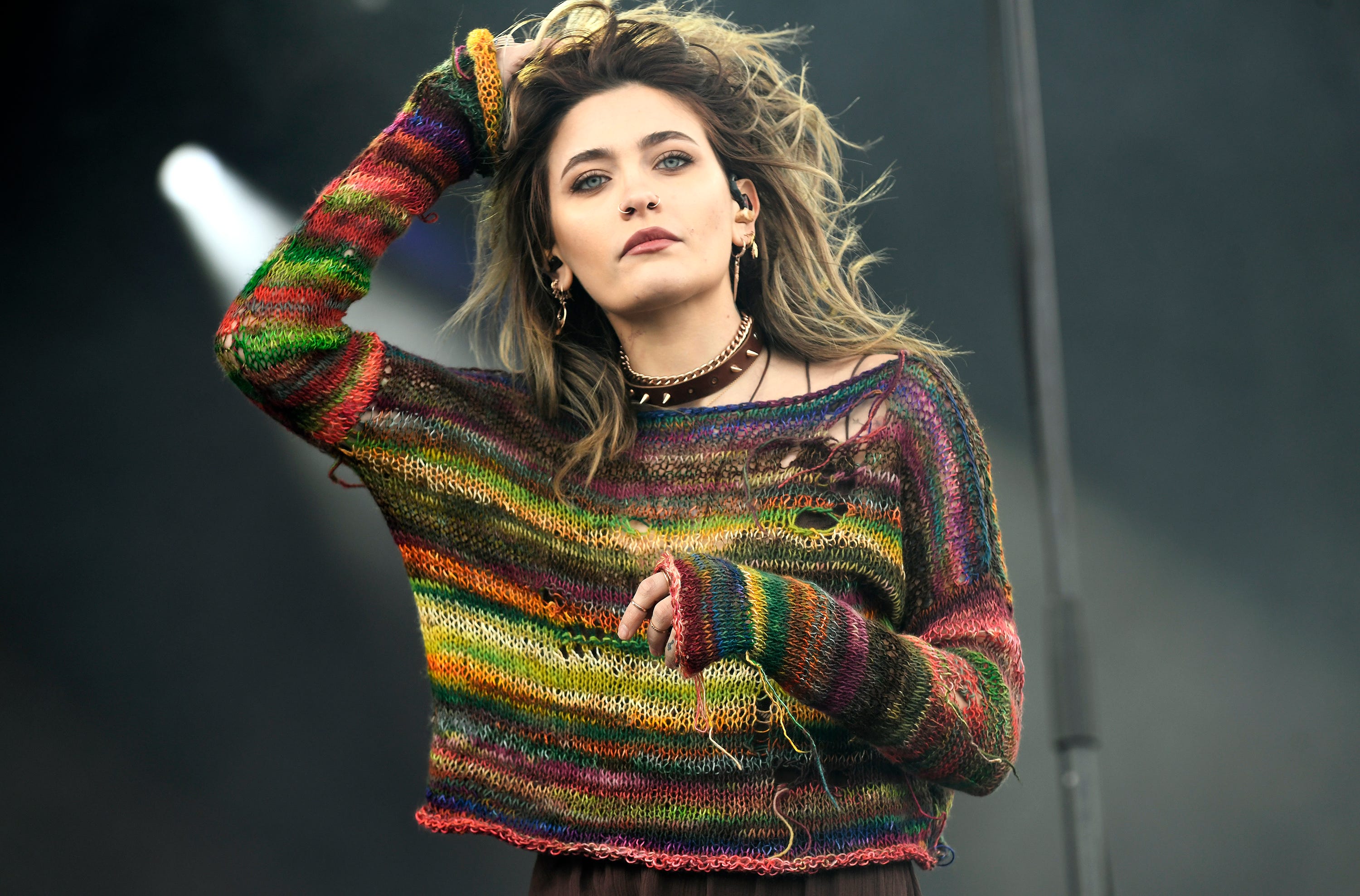 TEMPE, ARIZONA - FEBRUARY 26: Paris Jackson performs during the 2023 Innings Festival at Tempe Beach Park on February 26, 2023 in Tempe, Arizona. (Photo by Tim Mosenfelder/WireImage) ORG XMIT: 775928768 ORIG FILE ID: 1469821249