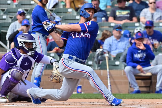 Rangers shortstop Corey Seager hit a career-low .245 last season, but it came with a career-high 33 home runs.