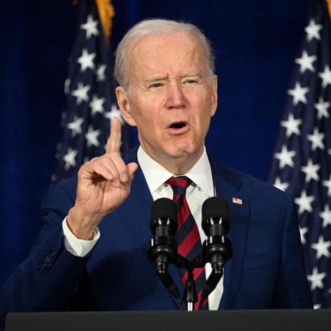 US President Joe Biden discusses his efforts to re